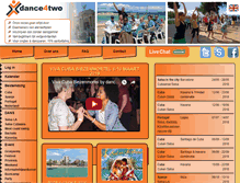 Tablet Screenshot of dance4two.nl